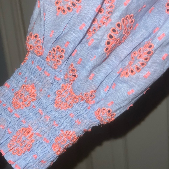 Lilly Pulitzer Rainna Smocked Eyelet Dress - Picture 3 of 10